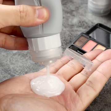 TSA Approved Travel Bottles for Toiletries - 4 Pack