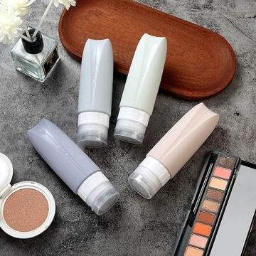 TSA Approved Travel Bottles for Toiletries - 4 Pack