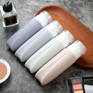 TSA Approved Travel Bottles for Toiletries - 4 Pack