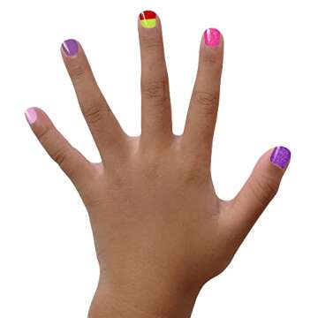 Piggy Paint | 100% Non-Toxic Girls Nail Polish | Safe, Cruelty-free, Vegan, & Low Odor for Kids | Loud & Proud (6 Polish Set)