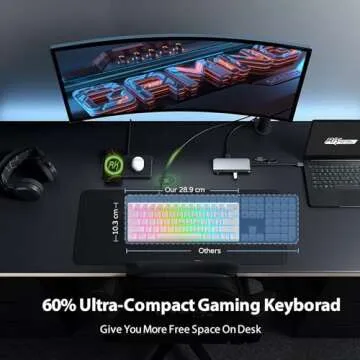 RK61 Compact RGB Mechanical Gaming Keyboard for All