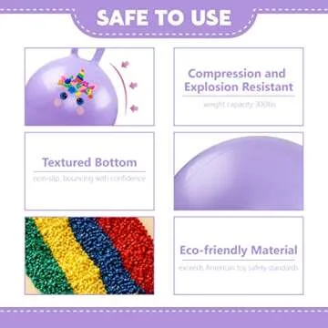 Unicorn Hopper Ball for Kids - Fun & Safe Bouncing Toy