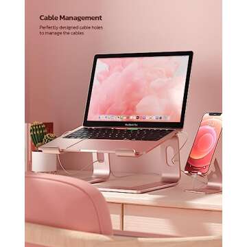 Nulaxy C3 Ergonomic Laptop Stand for Better Posture