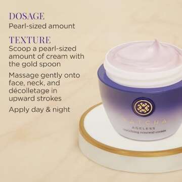 Tatcha Ageless Renewal Cream for Dry Skin & Wrinkles