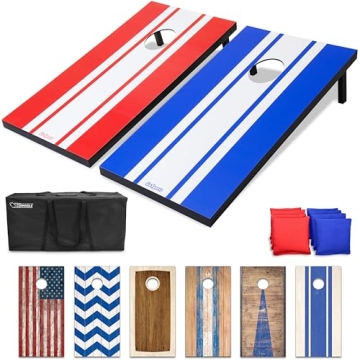 GoSports Classic Cornhole Game Set - Complete Outdoor Fun