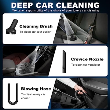 DRECELL Car Vacuum with 7000PA Suction Power