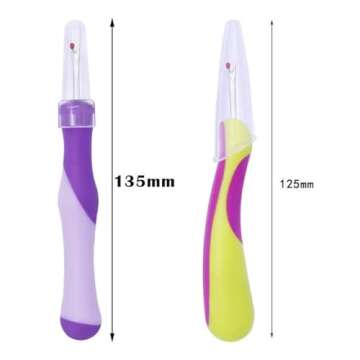 Duehut 2 PCS Sewing Seam Rippers Sewing Seam Thread Removers Stitch Rippers Unpicker Tools Handy Sew...
