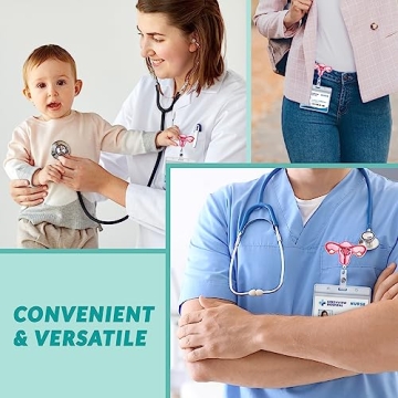 Cute Retractable Badge Reel for Nurses & Students