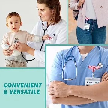 Cute Retractable Badge Reel for Nurses & Students