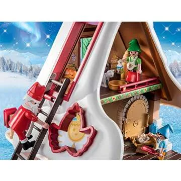 Playmobil Christmas Bakery with Cookie Cutters for Kids