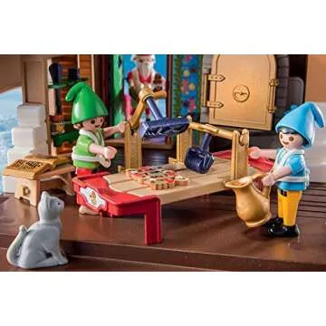 Playmobil Christmas Bakery with Cookie Cutters for Kids