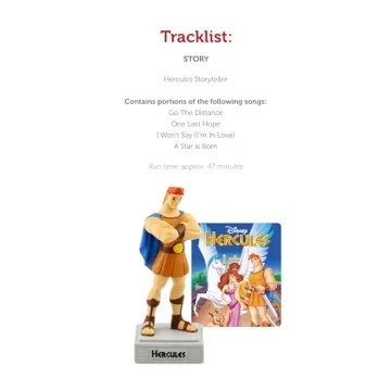 Hercules Audiobook Toy for Kids | Tonies Disney Magic