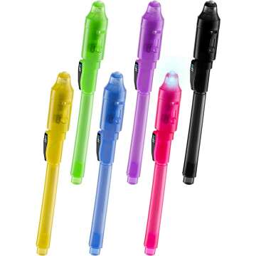 Invisible Disappearing Ink Pen Set for Kids Fun
