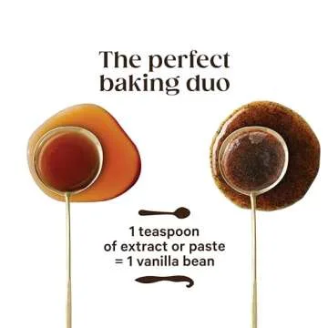 Vanilla Bean Paste and Pure Vanilla Extract for Baking (Combo Pack) - Heilala Vanilla Beans are Hand-Picked and Ethically Sourced from Polynesia, Gourmet Bourbon Variety, Loved by Bakers Worldwide