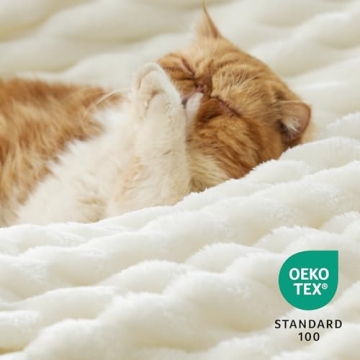 Bedsure Sherpa Blanket King Size Cozy Plush Fleece