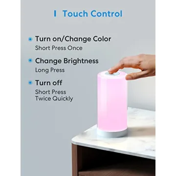 Smart Table Lamp - Voice and App Controlled Lighting