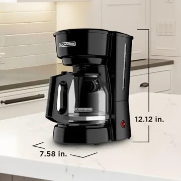 BLACK+DECKER 12-Cup Coffee Maker with Vortex Technology