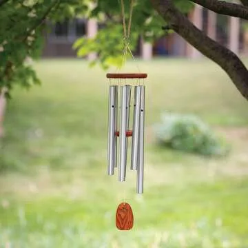 Amazing Grace Wind Chimes - Inspirational 24" Outdoor Decor