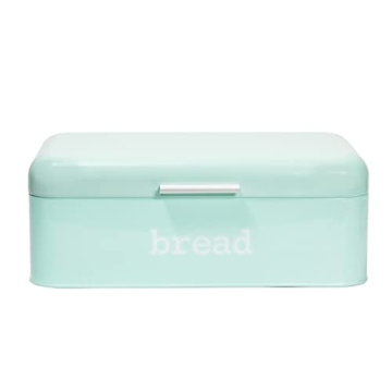Juvale Mint Green Bread Box Classic Kitchen Storage
