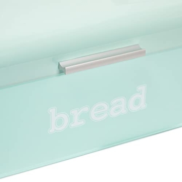 Juvale Mint Green Bread Box Classic Kitchen Storage