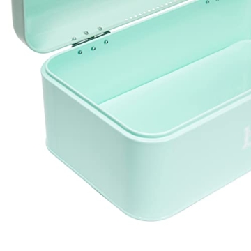 Juvale Mint Green Bread Box Classic Kitchen Storage