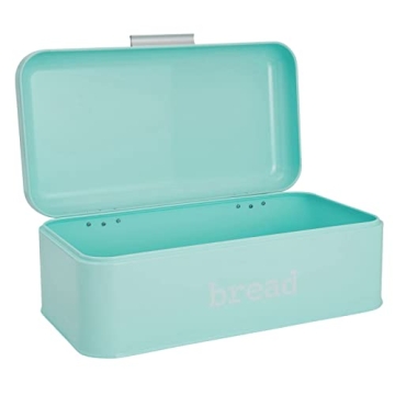Juvale Mint Green Bread Box Classic Kitchen Storage