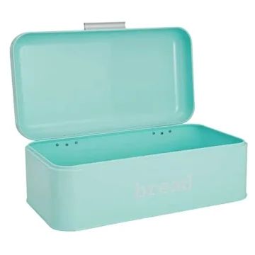 Juvale Mint Green Bread Box Classic Kitchen Storage