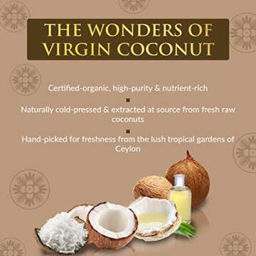SPA CEYLON Virgin Coconut Cream Facial Wash - Deep Clean & Hydrate