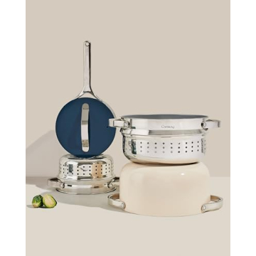 Caraway Steamer - Non Toxic Stainless Steel Kitchen Essential