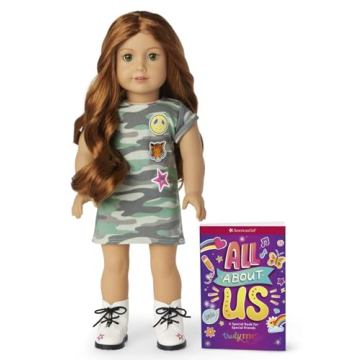 American Girl Truly Me Doll with Camo Dress For Kids