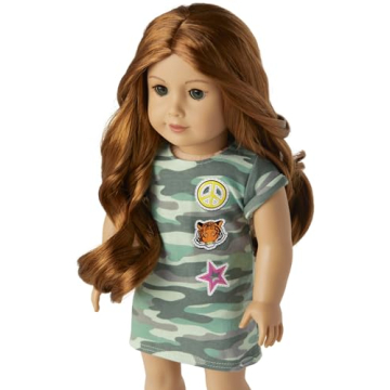 American Girl Truly Me Doll with Camo Dress For Kids