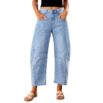 GRAPENT Barrel Jeans: Stylish Women's Pants for All Occasions