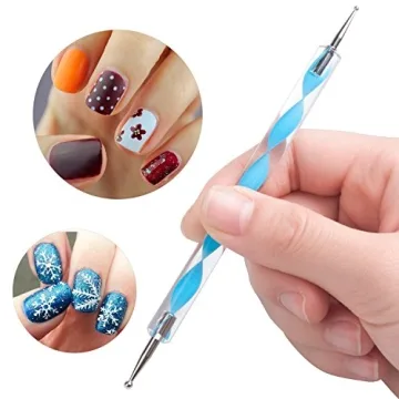 10PCS Dotting Tools Set for Nail Art and Embossing