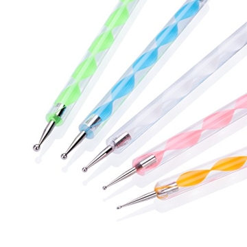 10PCS Dotting Tools Set for Nail Art and Embossing