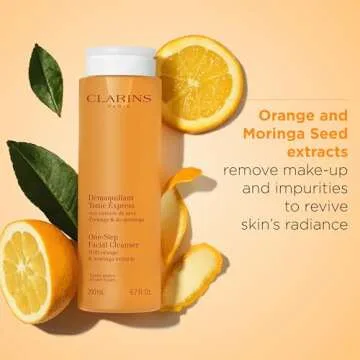 Clarins 2-In-1 Facial Cleanser with Orange Extract