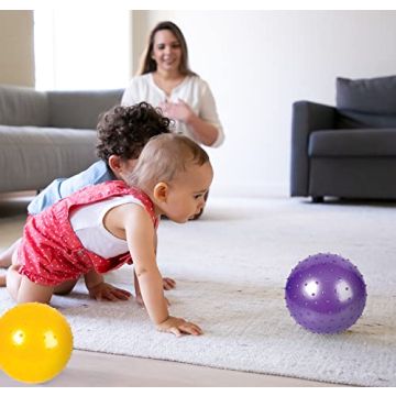 Bedwina Knobby Balls 7 Inch Pack of 6 for Toddlers