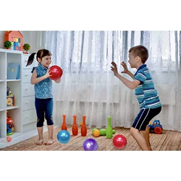 Bedwina Knobby Balls 7 Inch Pack of 6 for Toddlers