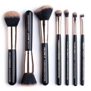 Kandi Koated Rose Gold Makeup Brushes Set