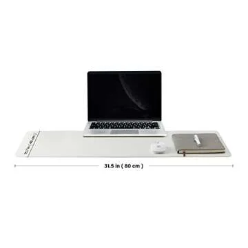 Cork Desk Mat - Dual-Sided Desk Pad for Office and Home - Desk Organization and Accessories - Ideal ...