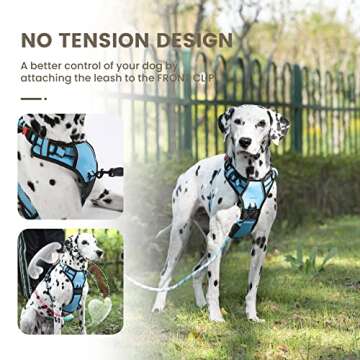 FURRYFECTION No Pull Dog Harness for All Sizes