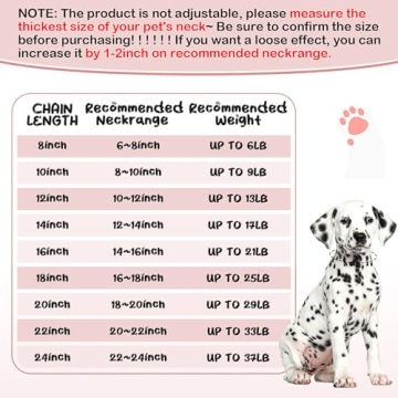 Stylish LEIFIDE Dog Chain Collar with Diamonds