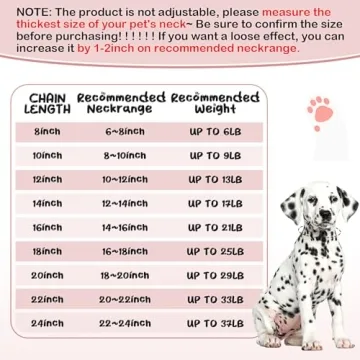 Stylish LEIFIDE Dog Chain Collar with Diamonds