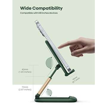 Lamicall Cell Phone Stand, Desk Accessories - Green Office iPhone Accessories Cell Phone Holder, Office Desk Accessories, Office Must Have, Desk Decor, Phone Accessories, Desk Accessories
