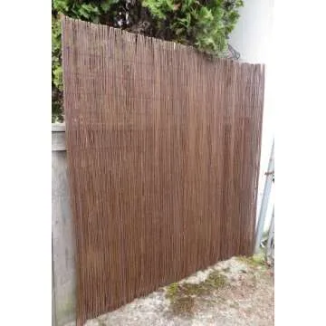 Master Garden Products Willow Fence Screen - Eco-Friendly Privacy Solution