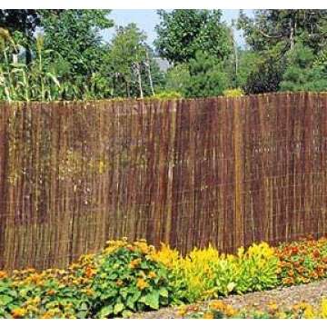 Eco-Friendly Willow Fence Screen for Garden Privacy Solution