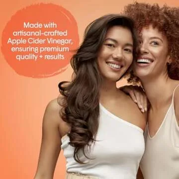 dpHUE Apple Cider Vinegar Hair Rinse, 2 oz - Shampoo Alternative, Scalp Cleanser & Post Workout Rinse - Removes Buildup & Sweat - Protects Natural Hair Oils