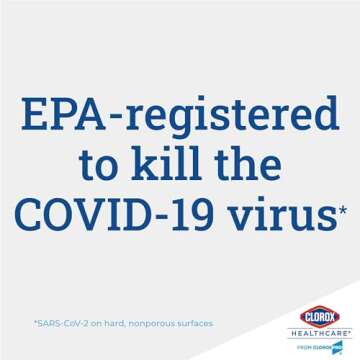 Clorox Healthcare Bleach Germicidal Wipes, 150 Count, Pack of 6 (Package May Vary)