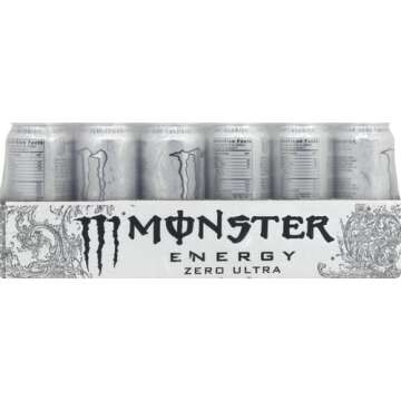 Monster Energy Zero Ultra Sugar Free Drink 16 Ounce