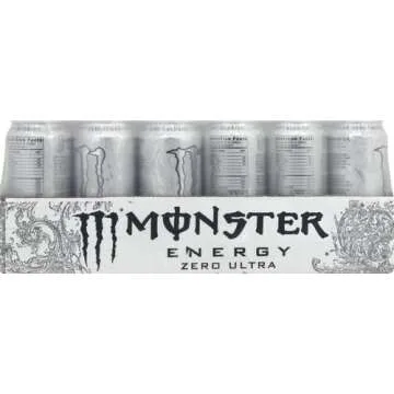 Monster Energy Zero Ultra Sugar Free Drink 16 Ounce