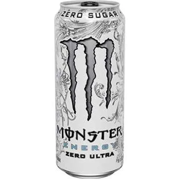 Monster Energy Zero Ultra Sugar Free Drink 16 Ounce
